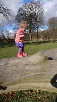 Toddlebeast checks out Wellhome park in Brighouse